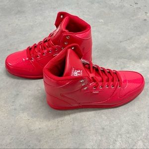Brand New Parish Hi Top Patent Sneakers